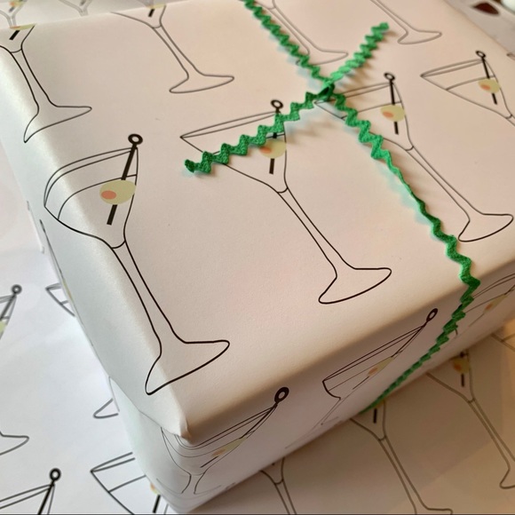 Martini wrapping paper - Picture 3 of 7